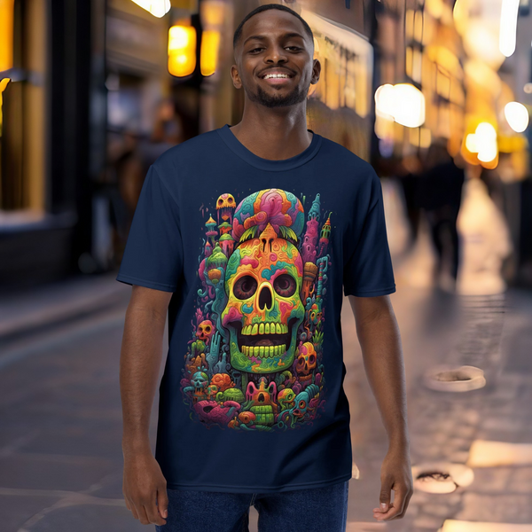 Magic Mushrooms All Over T-Shirt